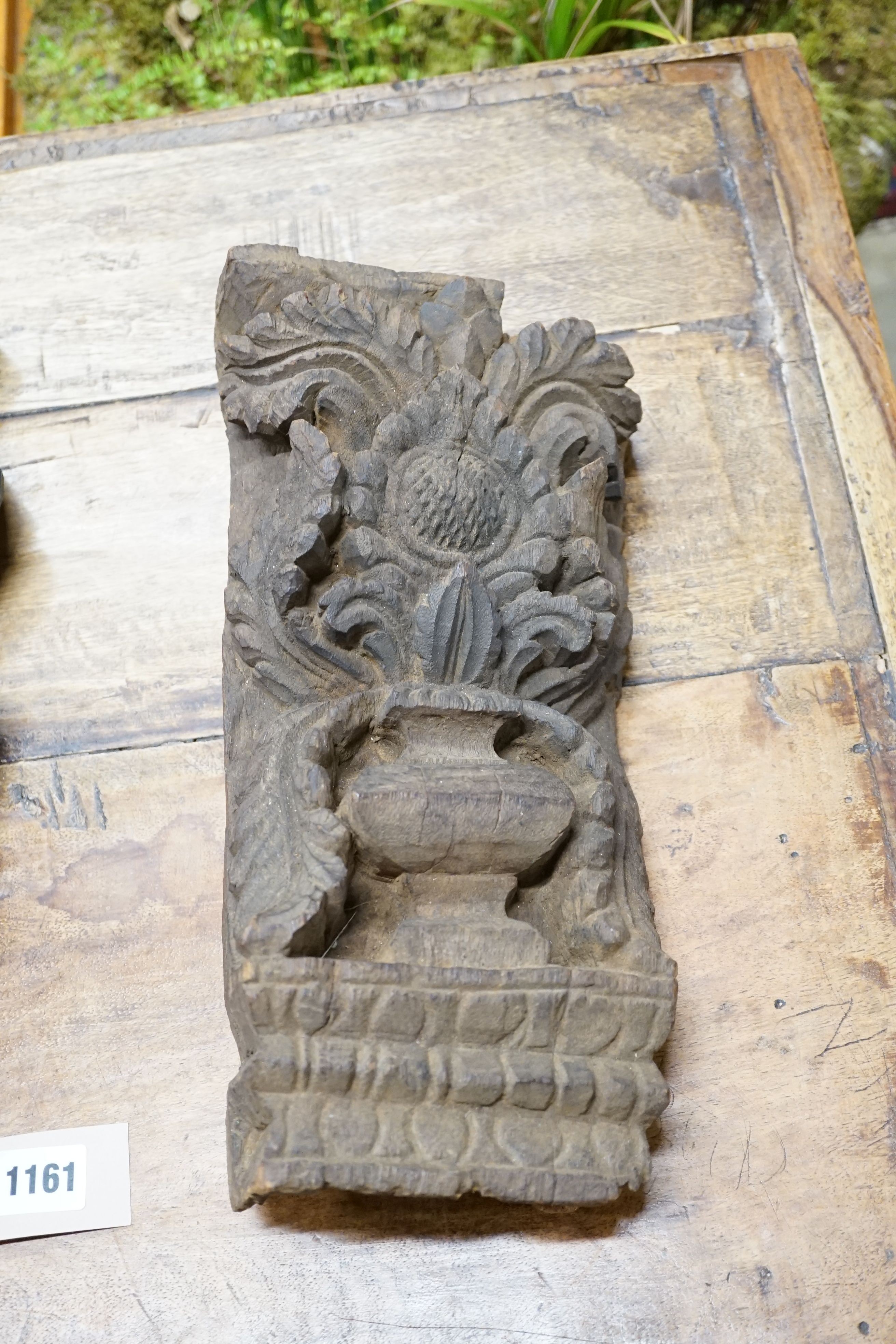 Three assorted Indian hardwood carvings, largest 48cm